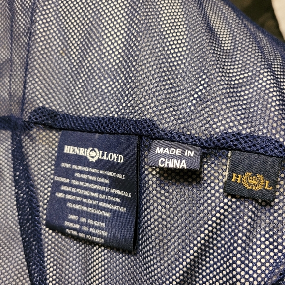 Henri Lloyd Sailing Jacket Blue Yellow Men’s Size XL - Picture 3 of 6